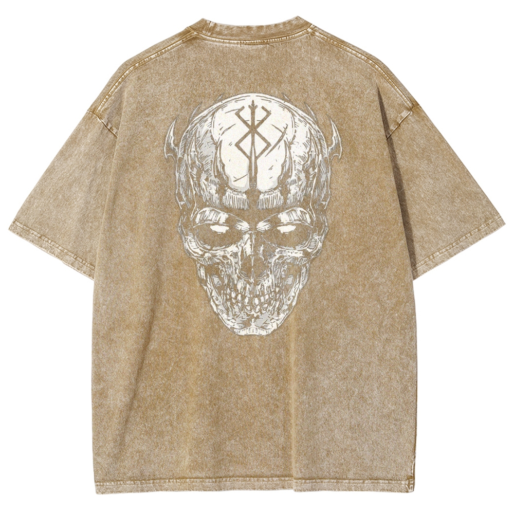 BERSERK Unisex Fit Washed T-Shirt 2502002356