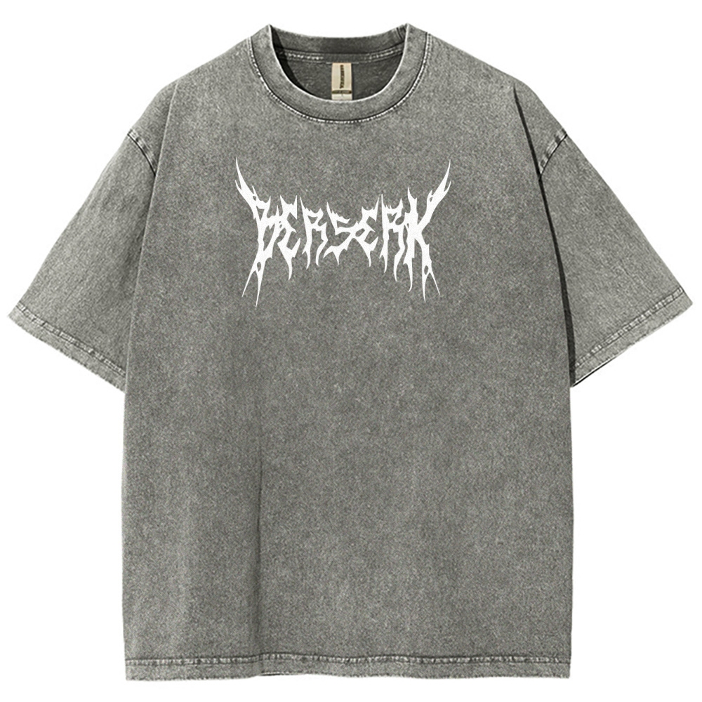 BERSERK Unisex Fit Washed T-Shirt 2502002356