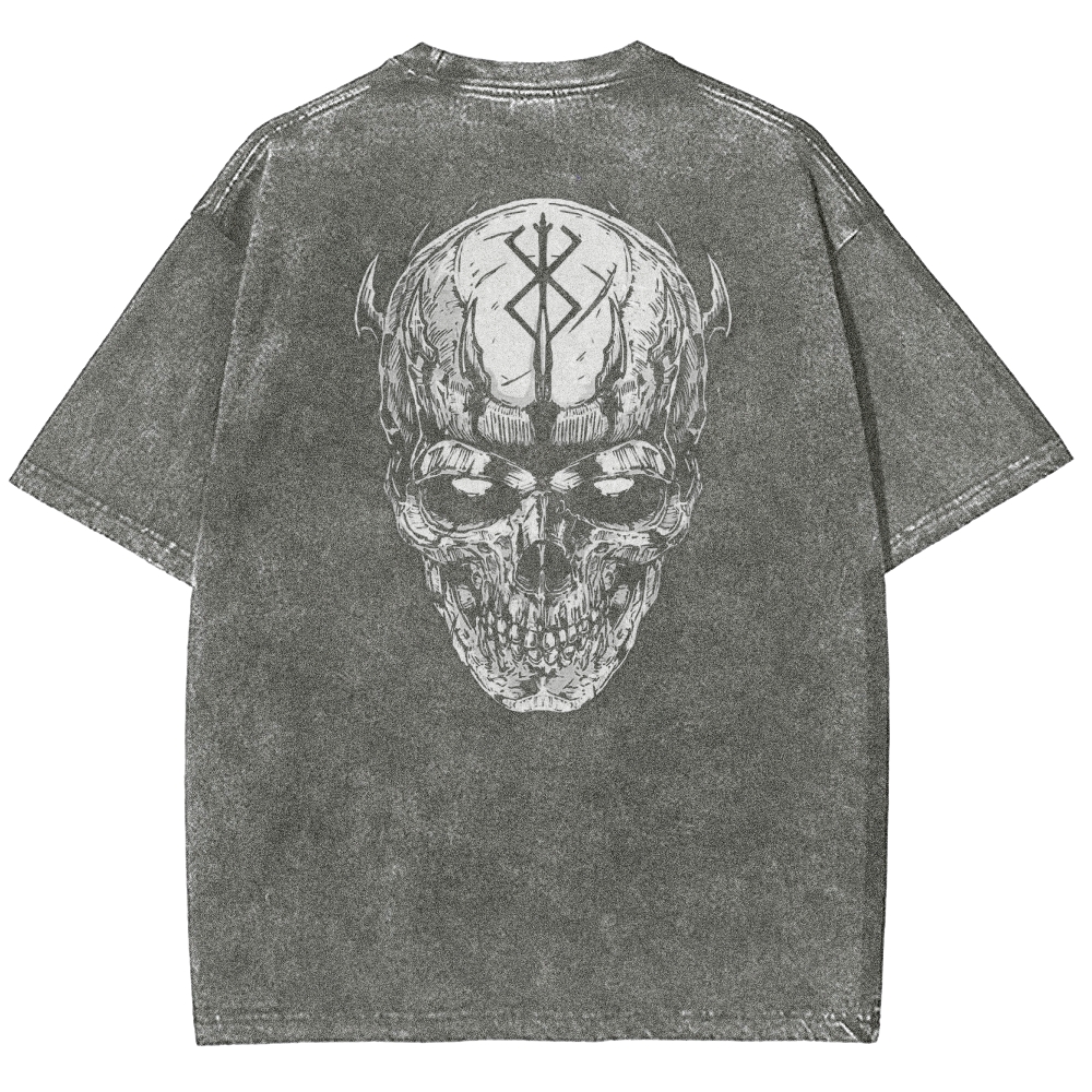 BERSERK Unisex Fit Washed T-Shirt 2502002356