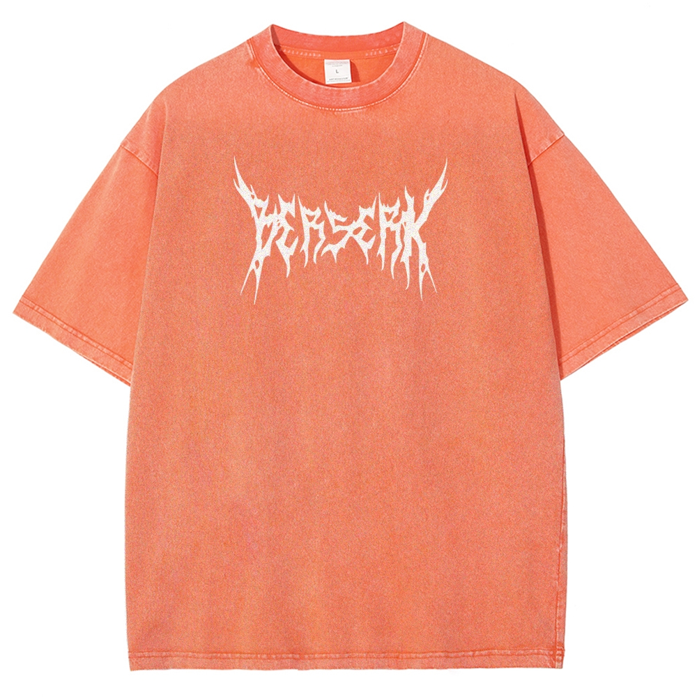 BERSERK Unisex Fit Washed T-Shirt 2502002356