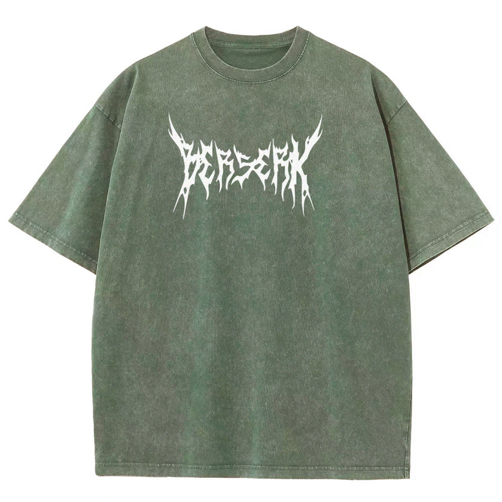 BERSERK Unisex Fit Washed T-Shirt 2502002356