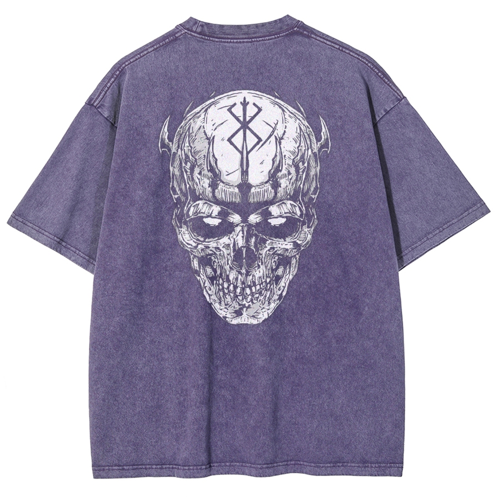 BERSERK Unisex Fit Washed T-Shirt 2502002356