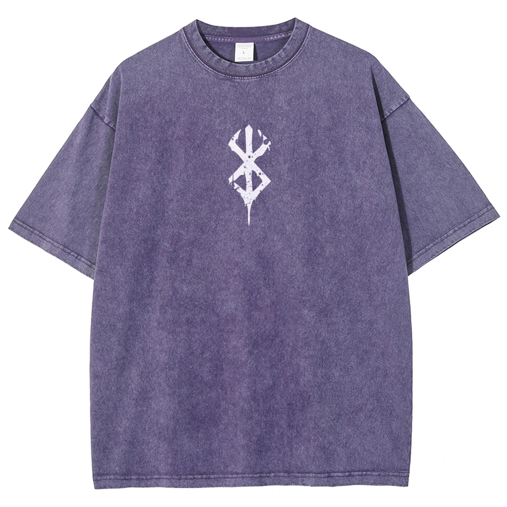BERSERK Unisex Fit Washed T-Shirt 2502002366