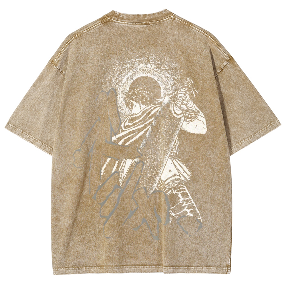 BERSERK Unisex Fit Washed T-Shirt 2502002484