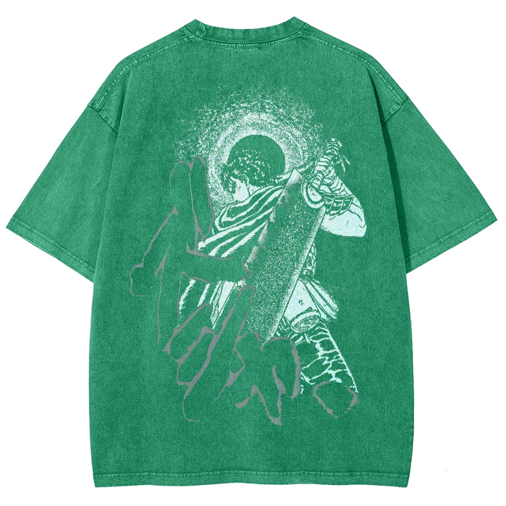 BERSERK Unisex Fit Washed T-Shirt 2502002484