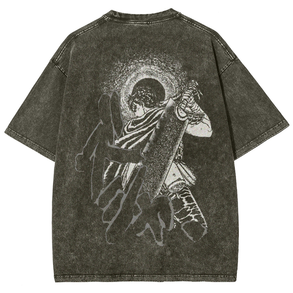 BERSERK Unisex Fit Washed T-Shirt 2502002484