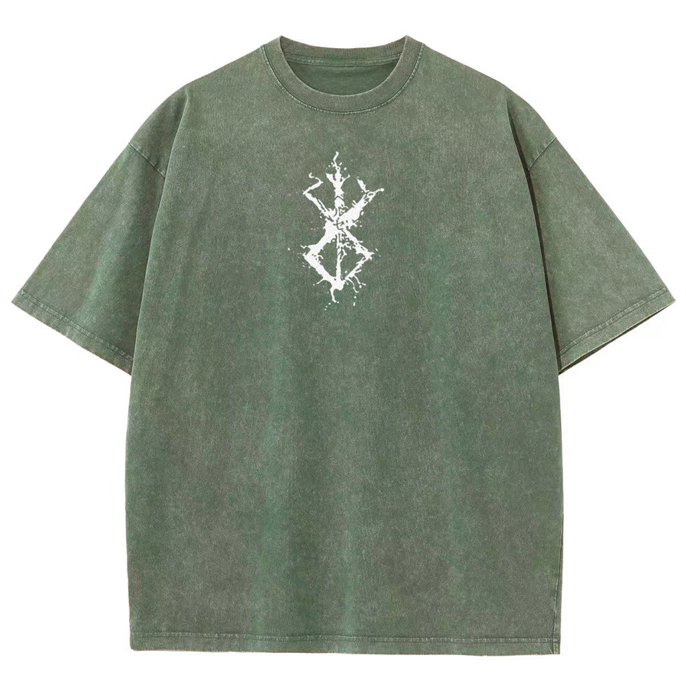 BERSERK Unisex Fit Washed T-Shirt 2502002484