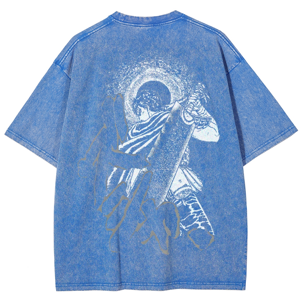 BERSERK Unisex Fit Washed T-Shirt 2502002484