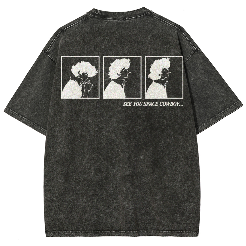 COWBOY BEBOP Unisex Fit Washed T-Shirt 2502002969