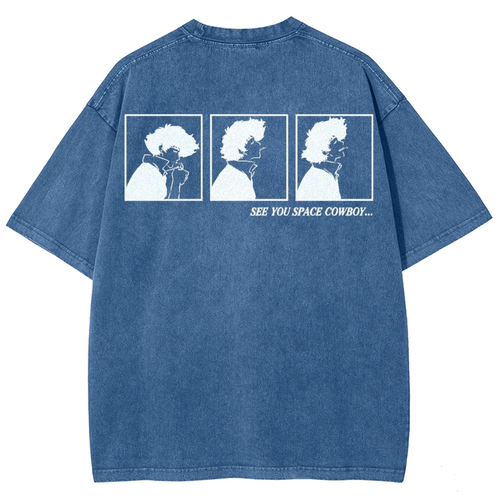 COWBOY BEBOP Unisex Fit Washed T-Shirt 2502002969