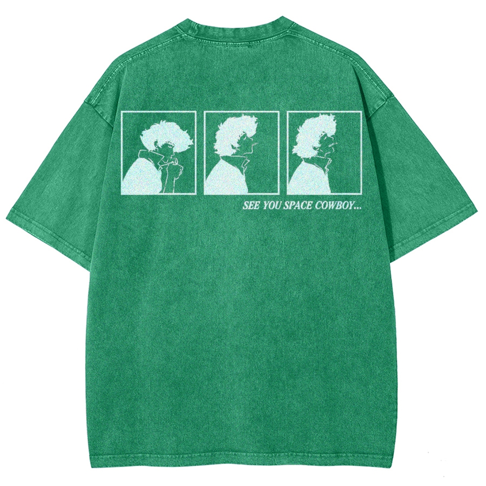 COWBOY BEBOP Unisex Fit Washed T-Shirt 2502002969