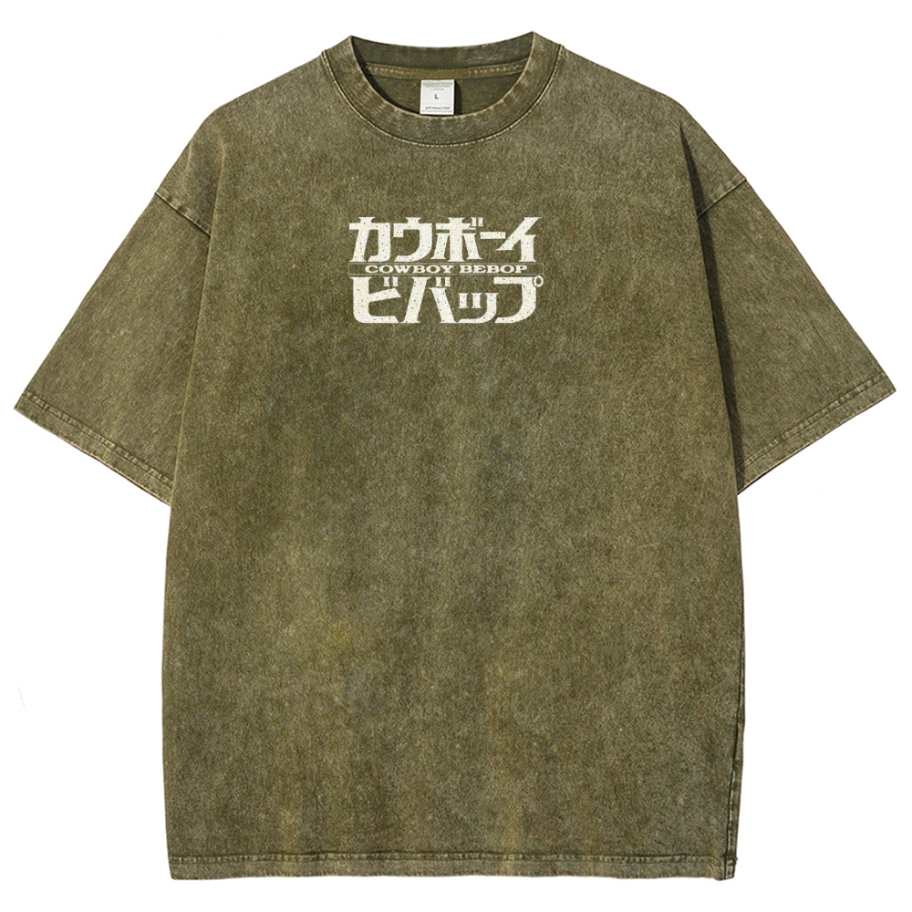 COWBOY BEBOP Unisex Fit Washed T-Shirt 2502002969