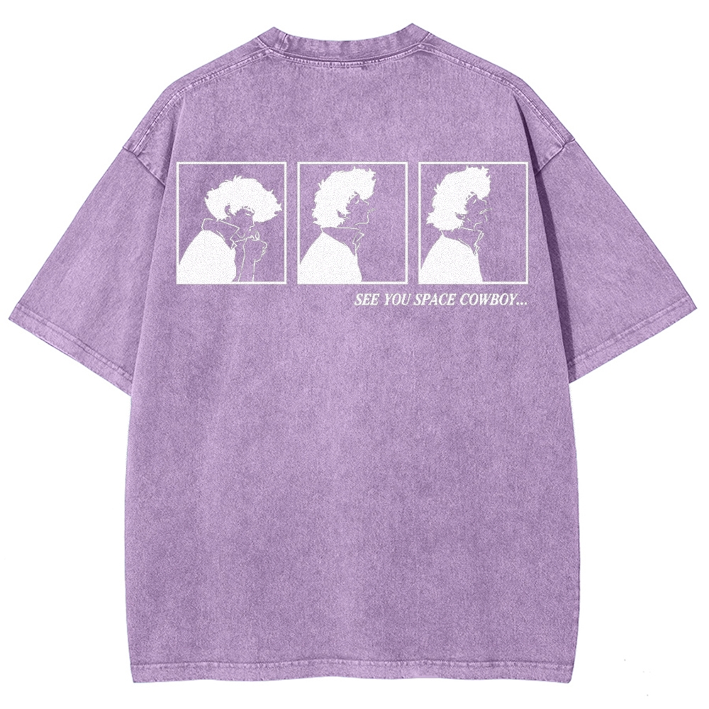 COWBOY BEBOP Unisex Fit Washed T-Shirt 2502002969