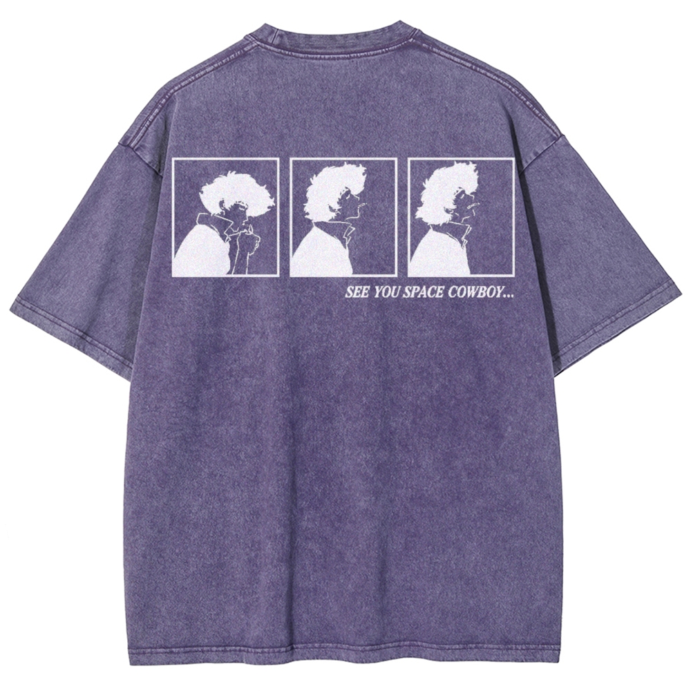 COWBOY BEBOP Unisex Fit Washed T-Shirt 2502002969