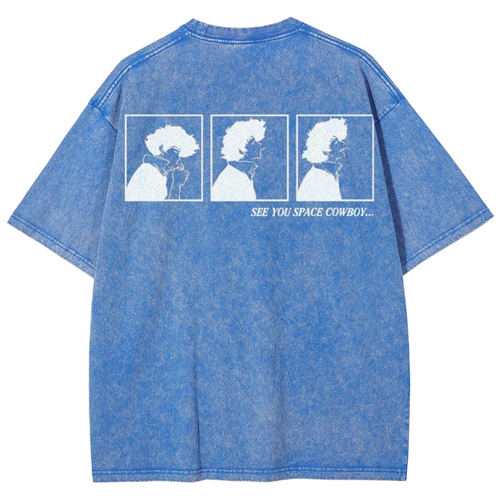 COWBOY BEBOP Unisex Fit Washed T-Shirt 2502002969