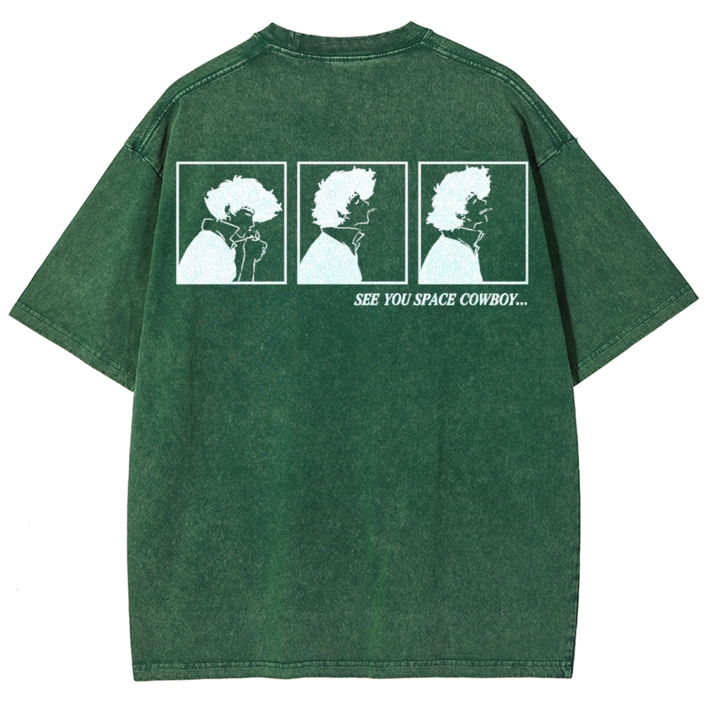 COWBOY BEBOP Unisex Fit Washed T-Shirt 2502002969