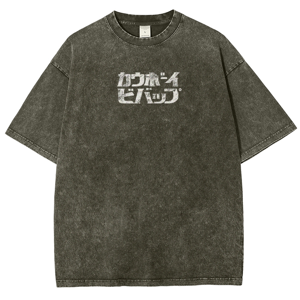 COWBOY BEBOP Unisex Fit Washed T-Shirt 2502002972