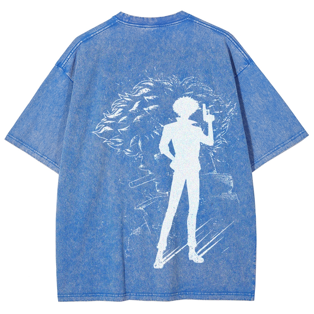 COWBOY BEBOP Unisex Fit Washed T-Shirt 2502002979