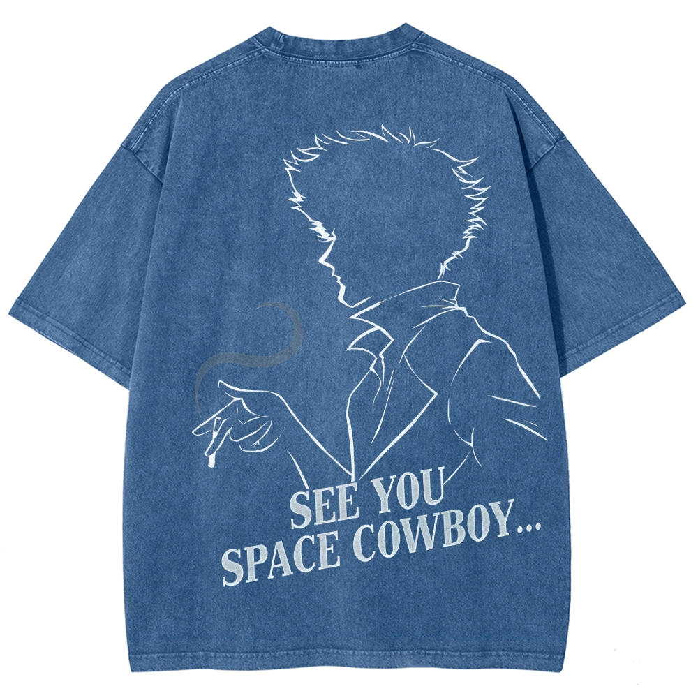 COWBOY BEBOP Unisex Fit Washed T-Shirt 2502002982