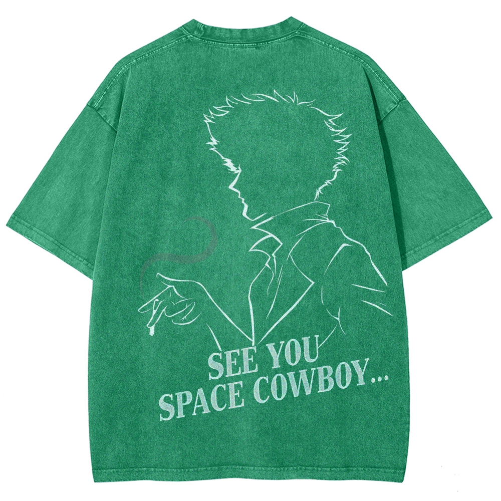 COWBOY BEBOP Unisex Fit Washed T-Shirt 2502002982