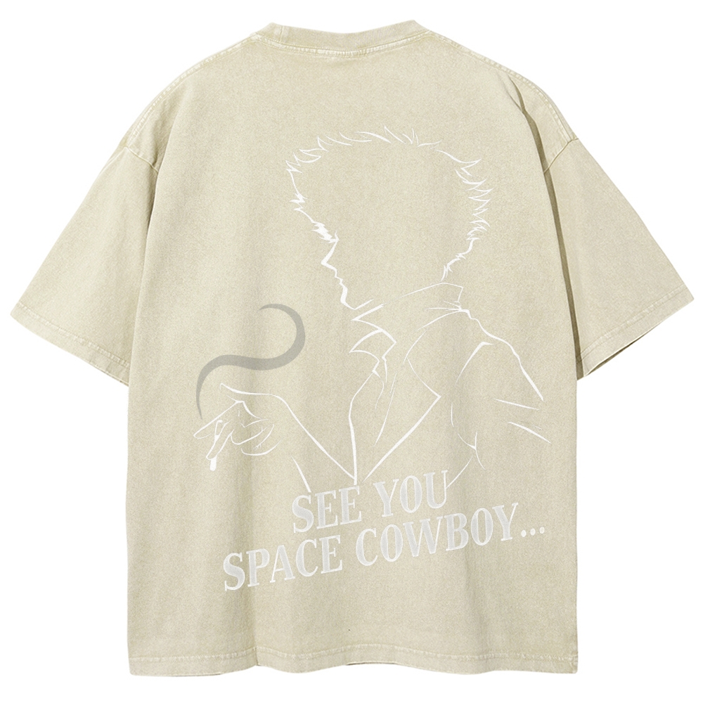 COWBOY BEBOP Unisex Fit Washed T-Shirt 2502002982