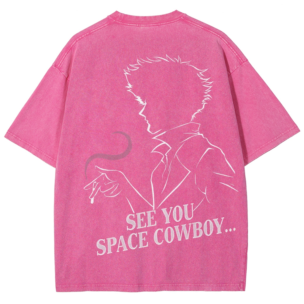 COWBOY BEBOP Unisex Fit Washed T-Shirt 2502002982