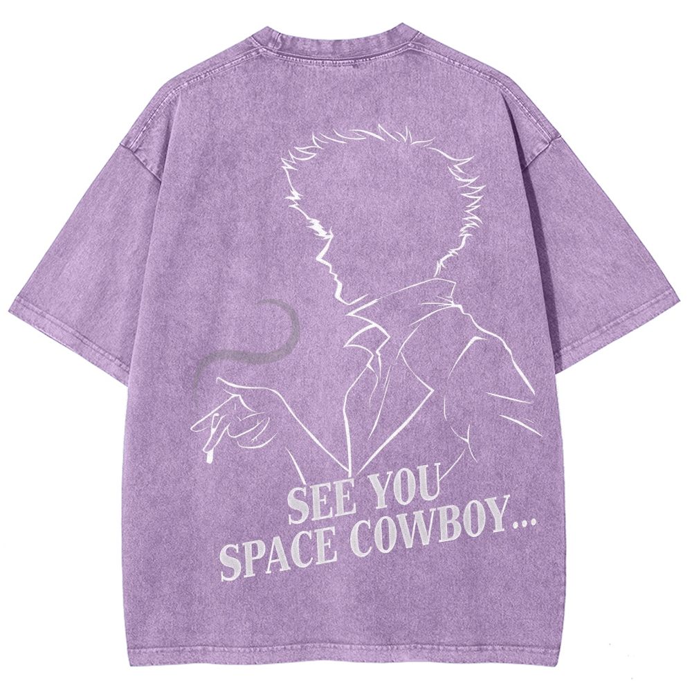 COWBOY BEBOP Unisex Fit Washed T-Shirt 2502002982