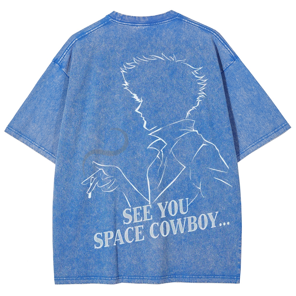 COWBOY BEBOP Unisex Fit Washed T-Shirt 2502002982