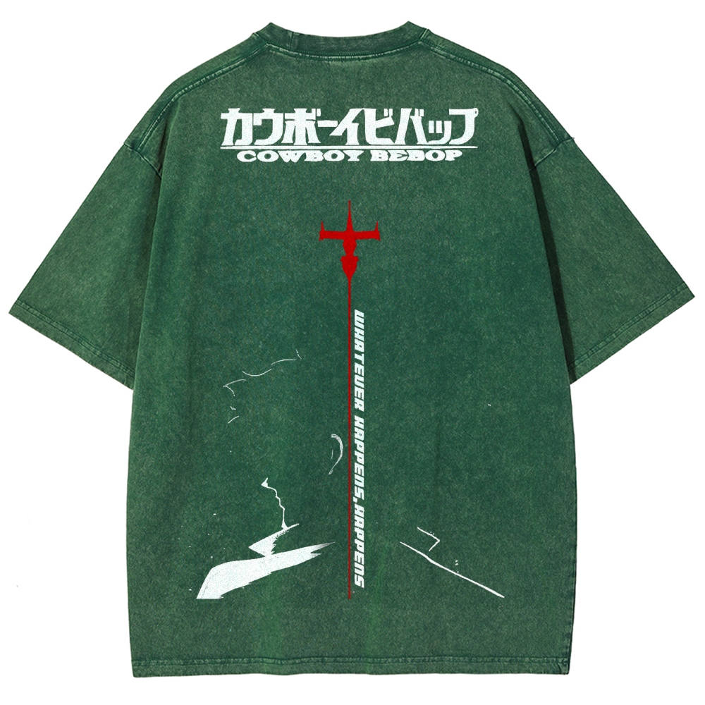 COWBOY BEBOP Unisex Fit Washed T-Shirt 2502002994