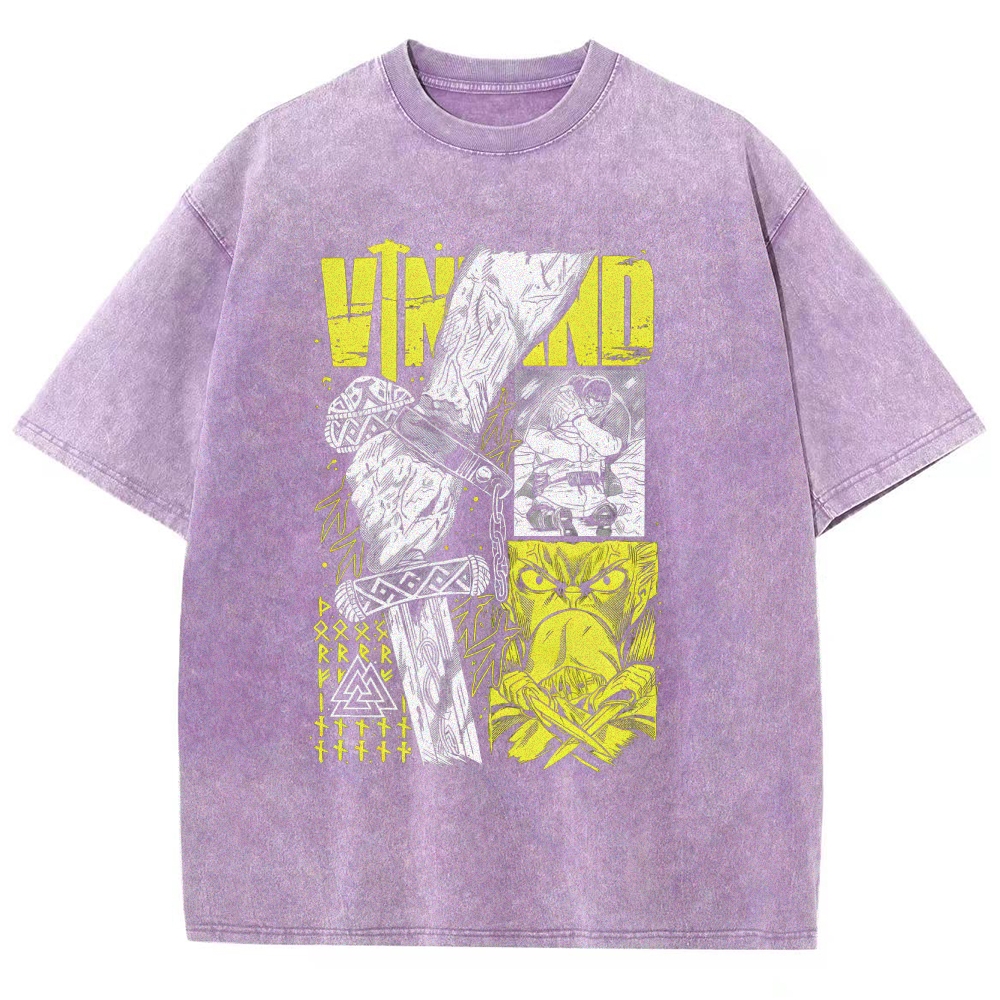Vinland-Saga Unisex Fit Washed T-Shirt
