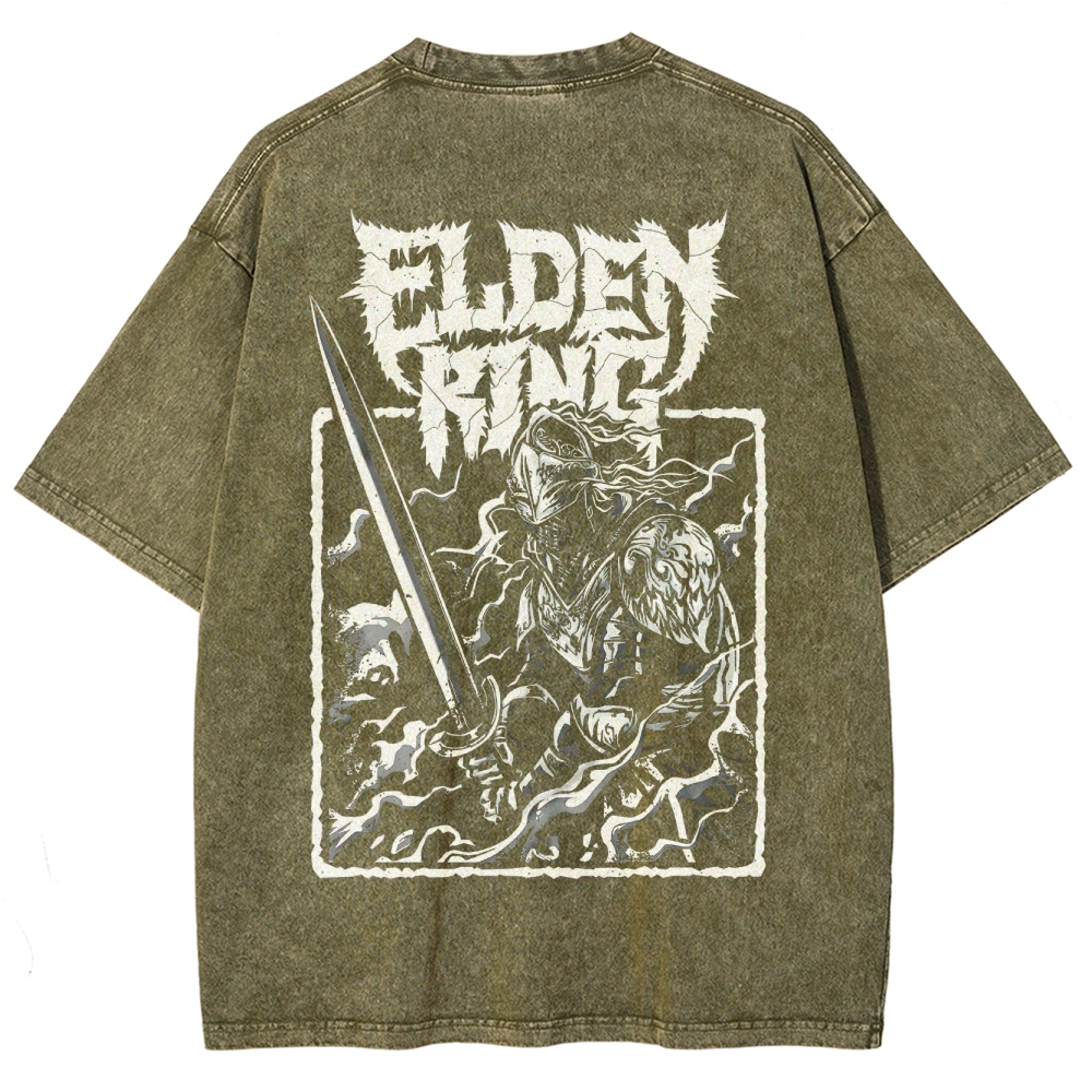 Elden Ring Unisex Fit Washed T-Shirt