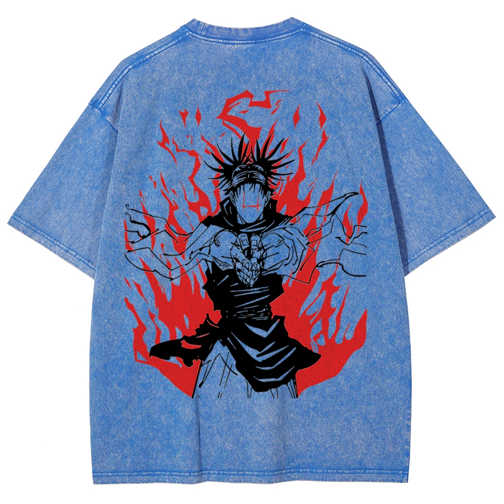 Jujutsu Kaisen Unisex Fit Washed T-Shirt 2502003473
