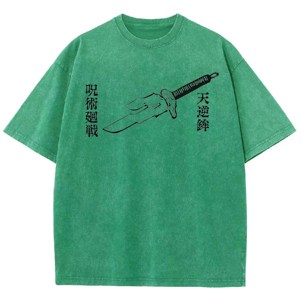 Demon Slayer: Kimetsu no Yaiba Unisex Fit Washed T-Shirt 2502003526