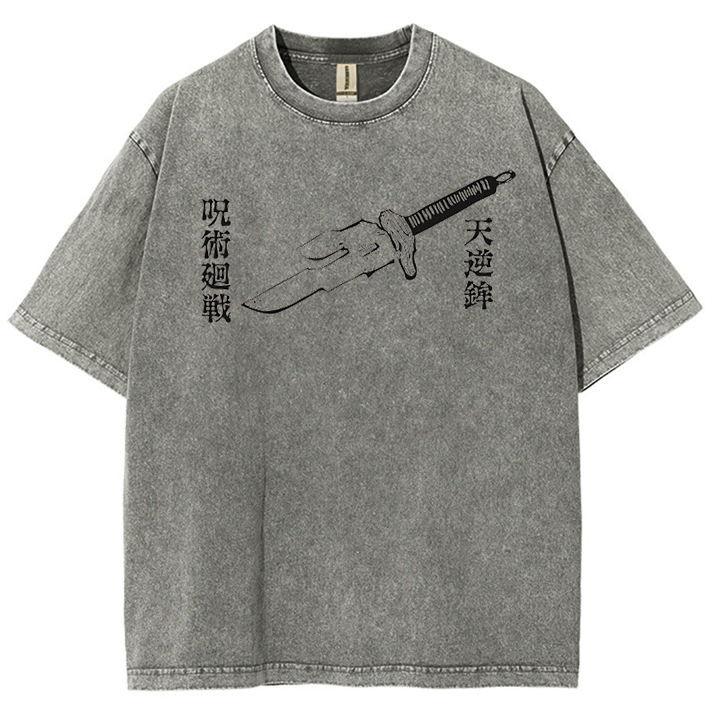 Demon Slayer: Kimetsu no Yaiba Unisex Fit Washed T-Shirt 2502003526