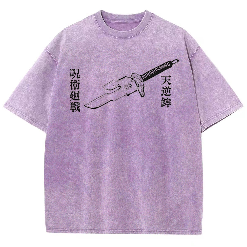 Demon Slayer: Kimetsu no Yaiba Unisex Fit Washed T-Shirt 2502003526