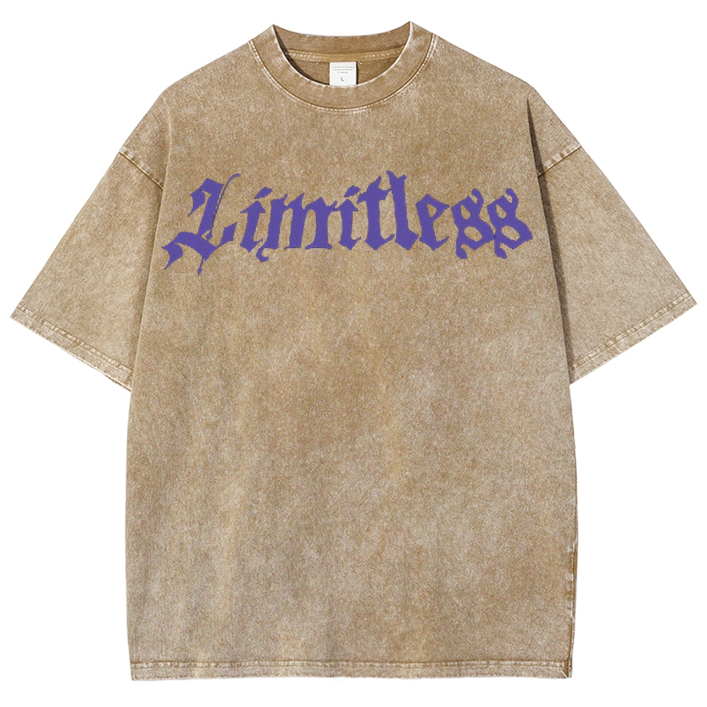 Jujutsu Gojo Unisex Fit Washed T-Shirt 2502003535