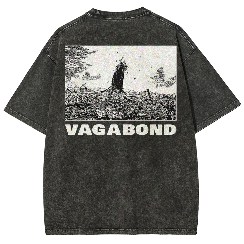 Ronin Swordsman Unisex Fit Washed T-Shirt 2502003537