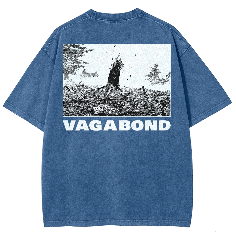 Ronin Swordsman Unisex Fit Washed T-Shirt 2502003537