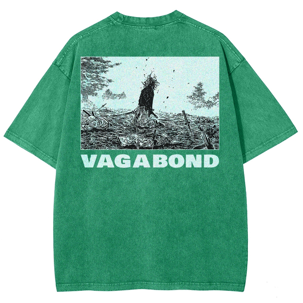 Ronin Swordsman Unisex Fit Washed T-Shirt 2502003537