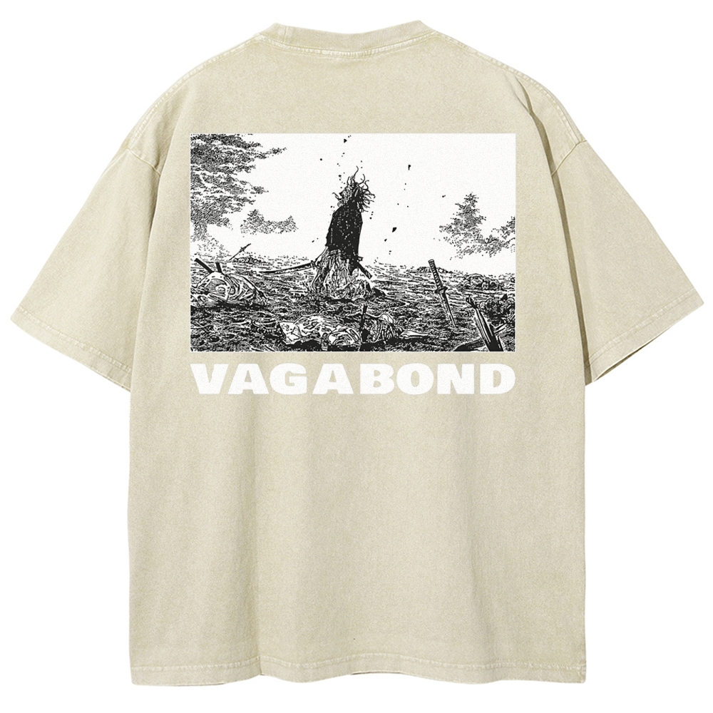 Ronin Swordsman Unisex Fit Washed T-Shirt 2502003537