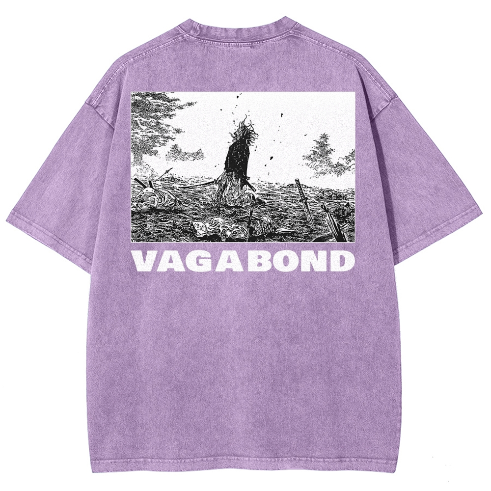 Ronin Swordsman Unisex Fit Washed T-Shirt 2502003537