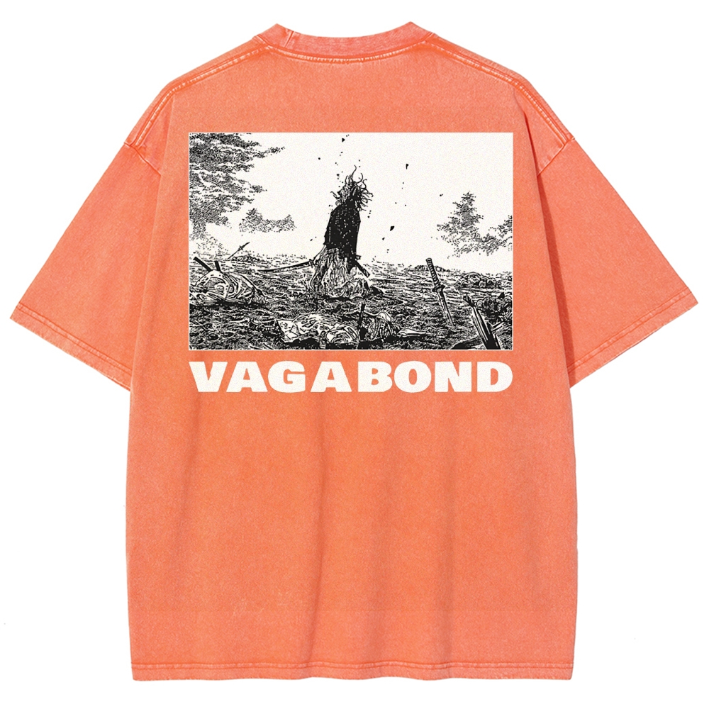 Ronin Swordsman Unisex Fit Washed T-Shirt 2502003537