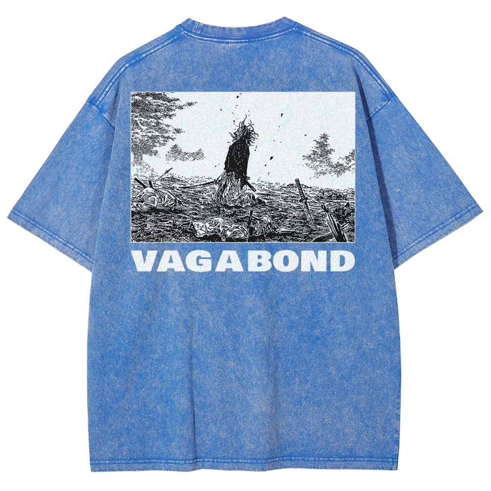 Ronin Swordsman Unisex Fit Washed T-Shirt 2502003537