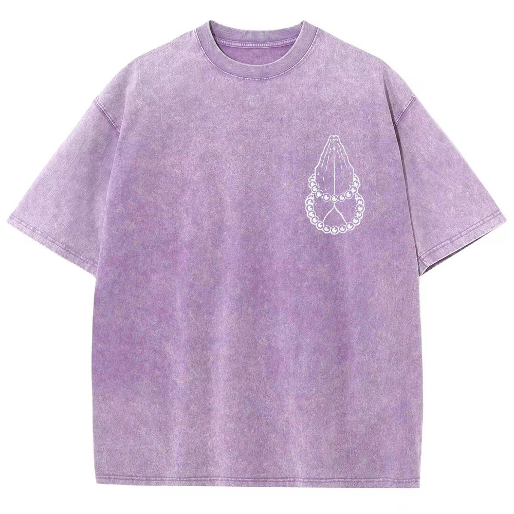 Demon Slayer Squad Unisex Fit Washed T-Shirt 2502003549