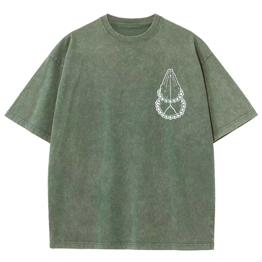 Demon Slayer Squad Unisex Fit Washed T-Shirt 2502003549