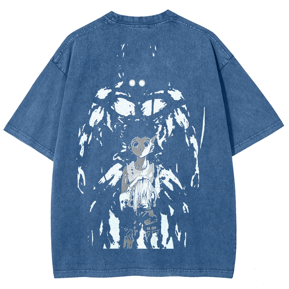 Gon Freecss Hunter X Hunter Unisex Fit Washed T-Shirt 2502003886