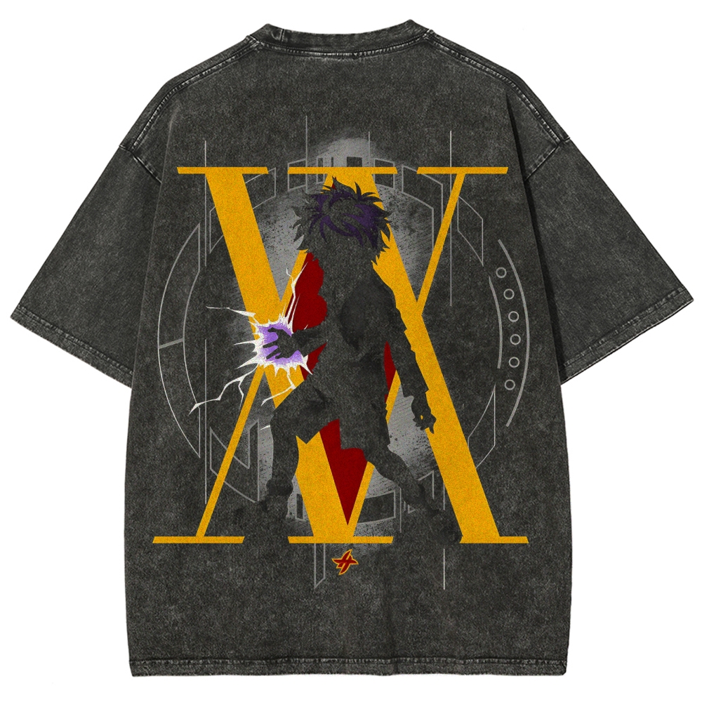 HunterxHunter Unisex Fit Washed T-Shirt 2502004476