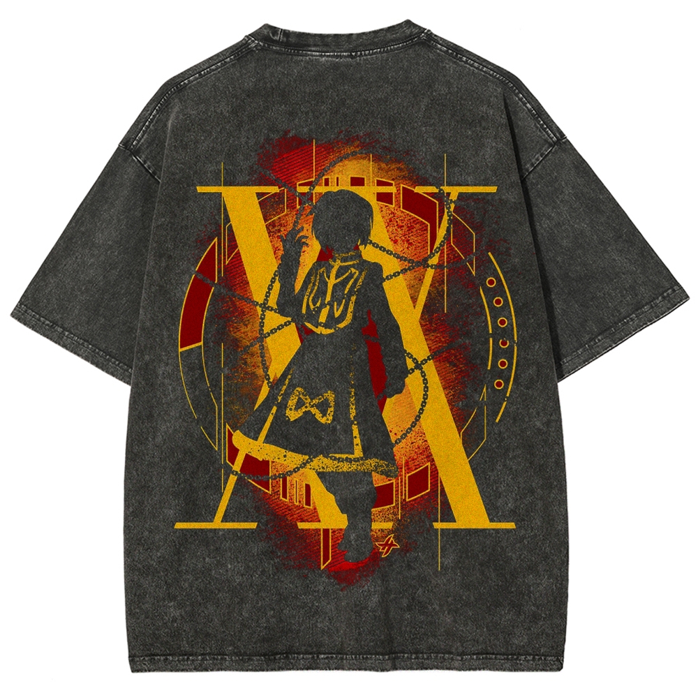 HunterxHunter Unisex Fit Washed T-Shirt 2502004484