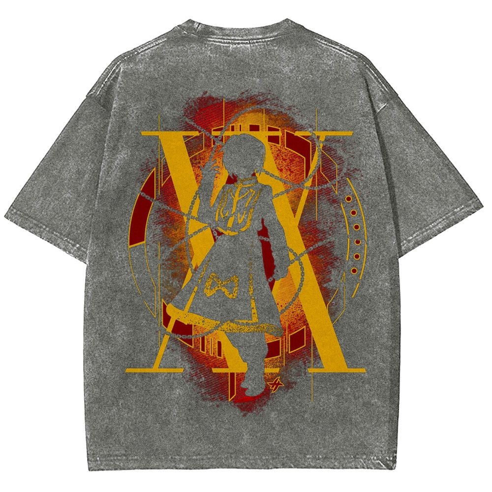 HunterxHunter Unisex Fit Washed T-Shirt 2502004484