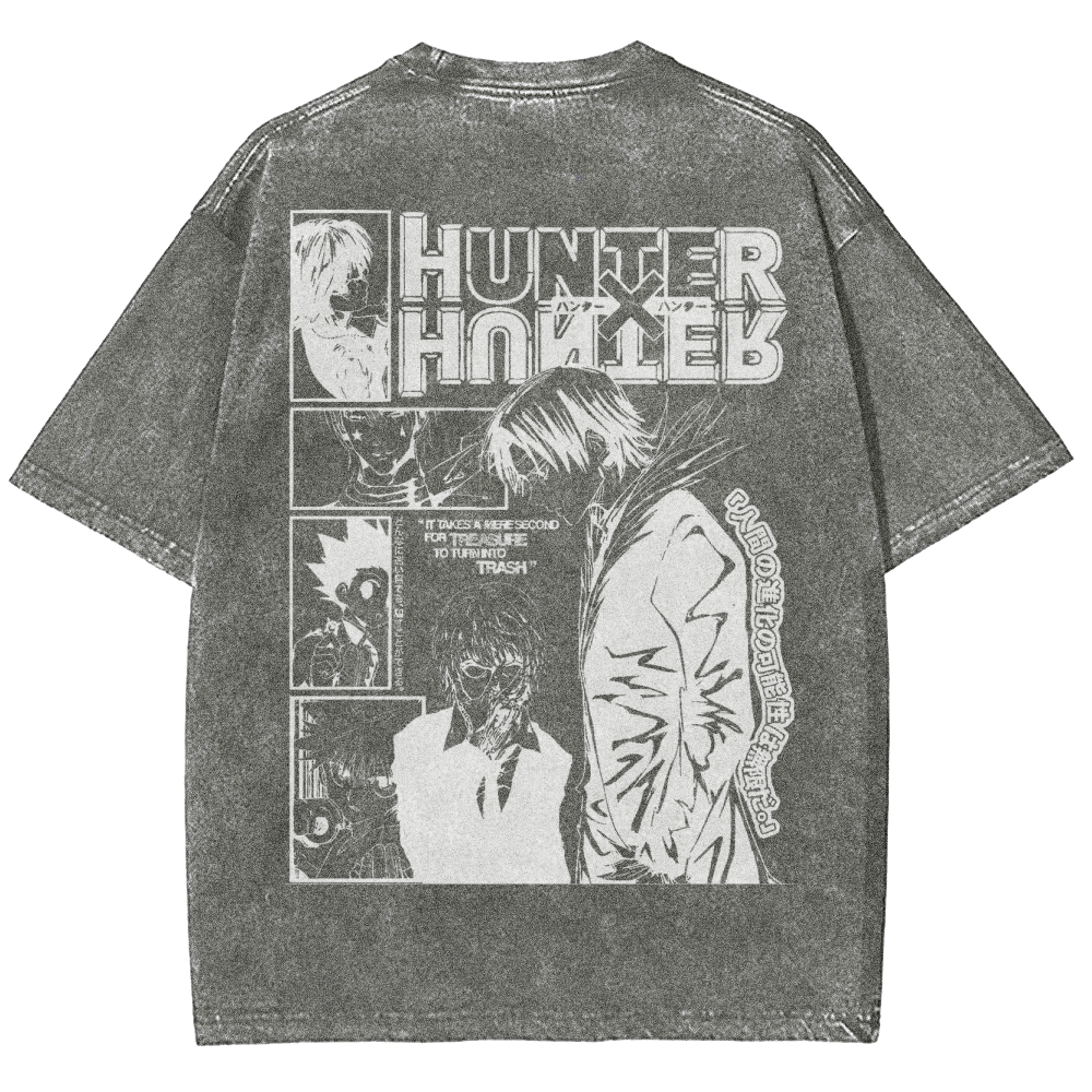 HunterxHunter Unisex Fit Washed T-Shirt 2502004490